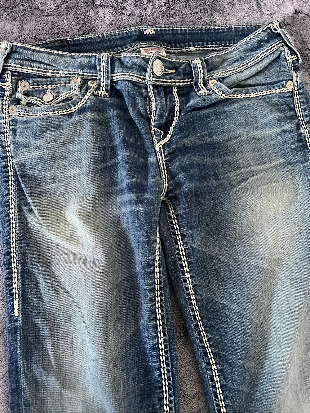 True Religion Billy Super T Flap Bootcut Jeans Size 29
